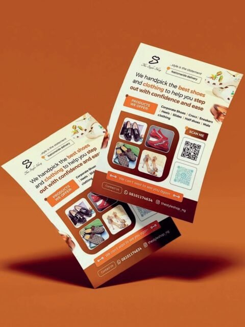 Flyers et dépliants commerciaux