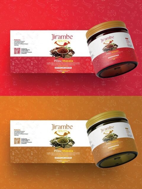 Packaging et étiquettes Jirambe