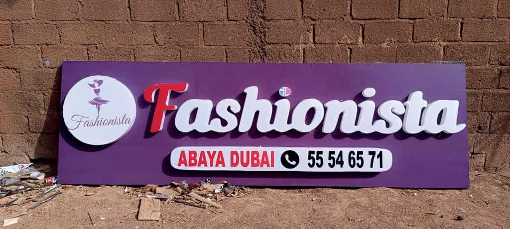 Enseigne Fashionista