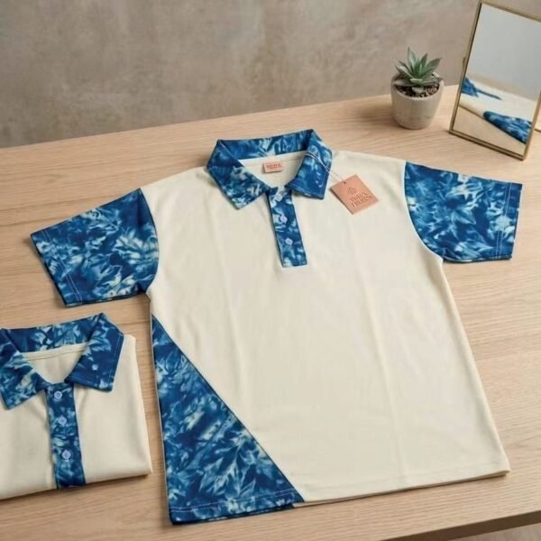 Polos à motifs imprimés