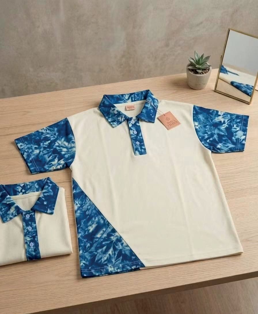 Polos à motifs imprimés